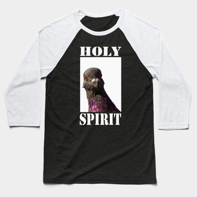 Holy Spirit Baseball T-Shirt by Aleey